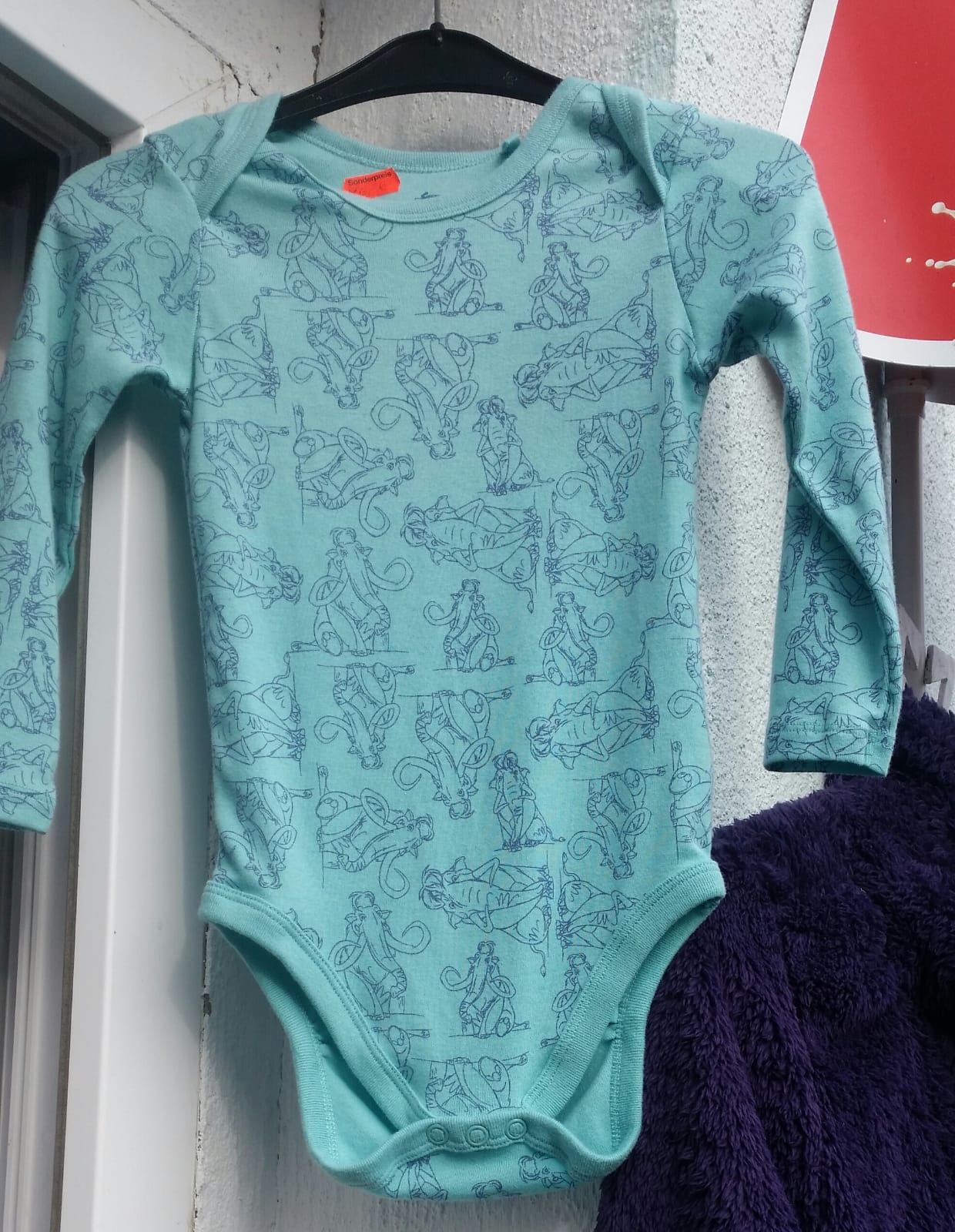 Babybody Ice Age Langarm - auch einer mit Einzelmotiv erhältlich je 8 €